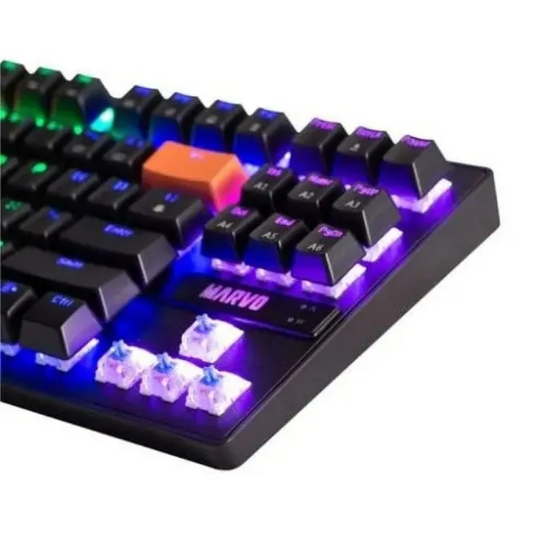 MARVO TASTATURA USB KRONE 87 KG901C MEHANICKA 