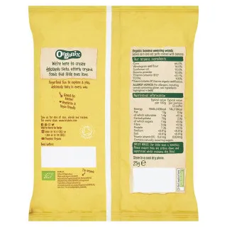 ORGANSKI BANANA FLIPS 6M+ 25G 