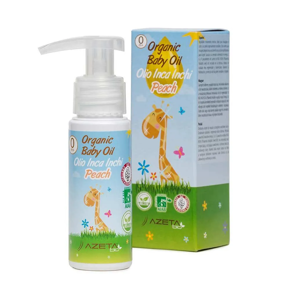 AZETA BIO ORGANSKO BEBI ULJE BRESKVA 0M+ 50ML 