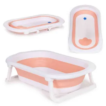 SKLOPIVA KADICA ZA BEBE PINK SA ODVODOM ECOTOYS 