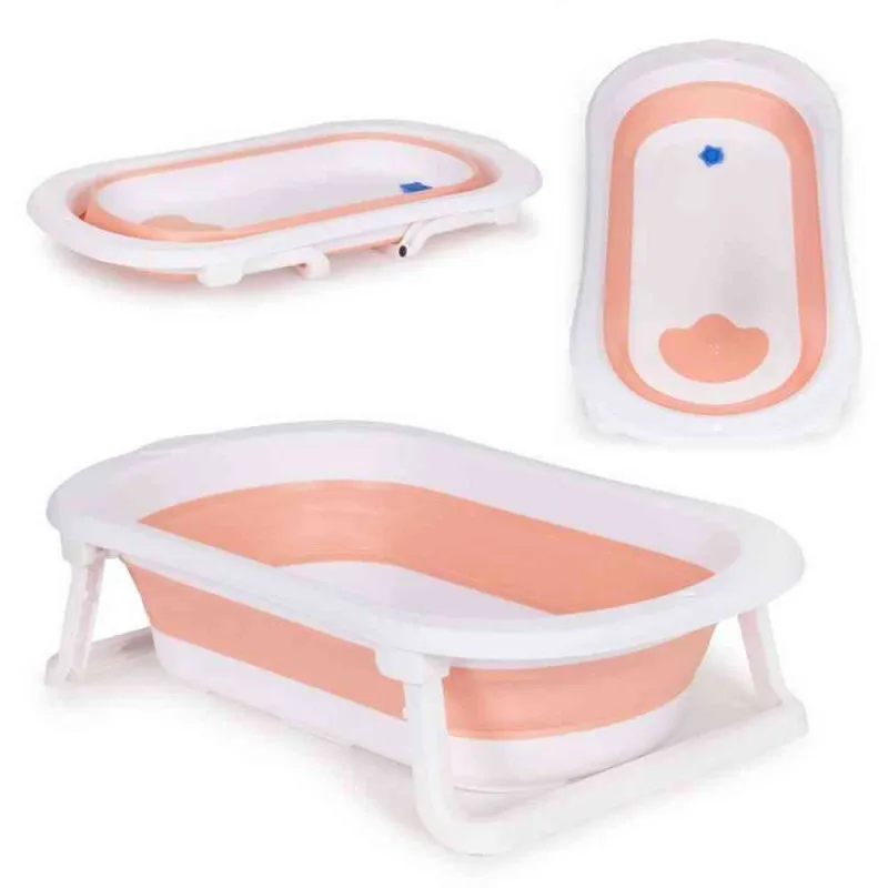 SKLOPIVA KADICA ZA BEBE PINK SA ODVODOM ECOTOYS 