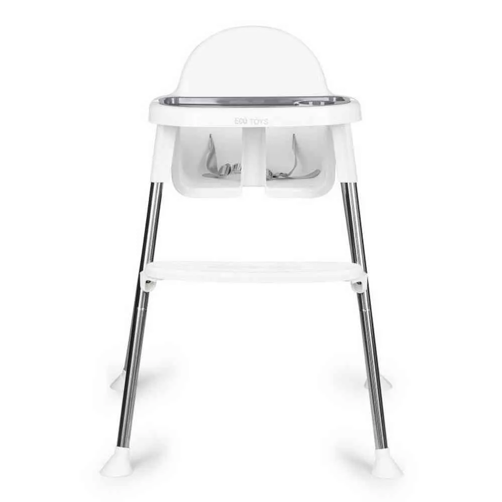 HRANILICA ZA BEBE 2U1 SA POSTOLJEM I POJASEVIMA WHITE ECOTOYS 