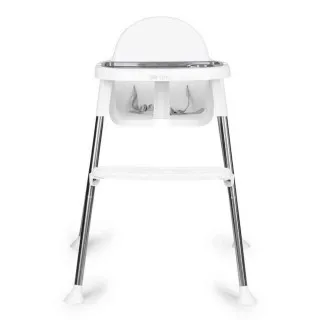 HRANILICA ZA BEBE 2U1 SA POSTOLJEM I POJASEVIMA WHITE ECOTOYS 