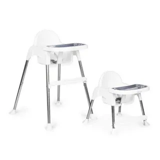 HRANILICA ZA BEBE 2U1 SA POSTOLJEM I POJASEVIMA WHITE ECOTOYS 