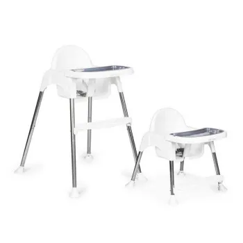 HRANILICA ZA BEBE 2U1 SA POSTOLJEM I POJASEVIMA WHITE ECOTOYS 