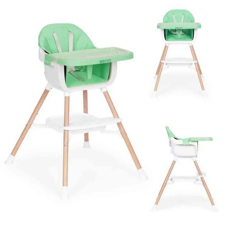 HRANILICA ZA BEBE 2U1 GREEN ECOTOYS 