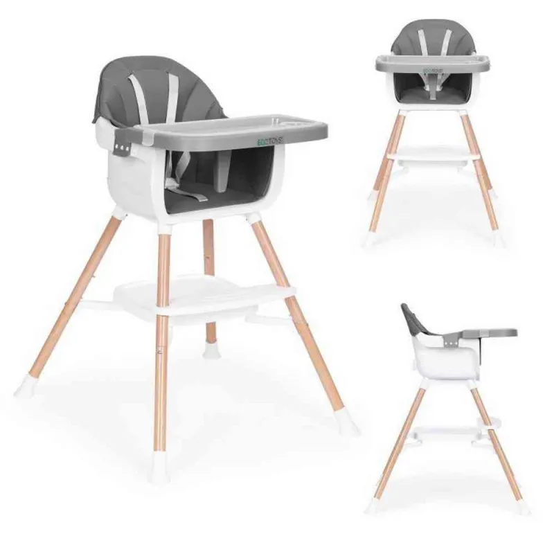 HRANILICA ZA BEBE 2U1 GRAY ECOTOYS 