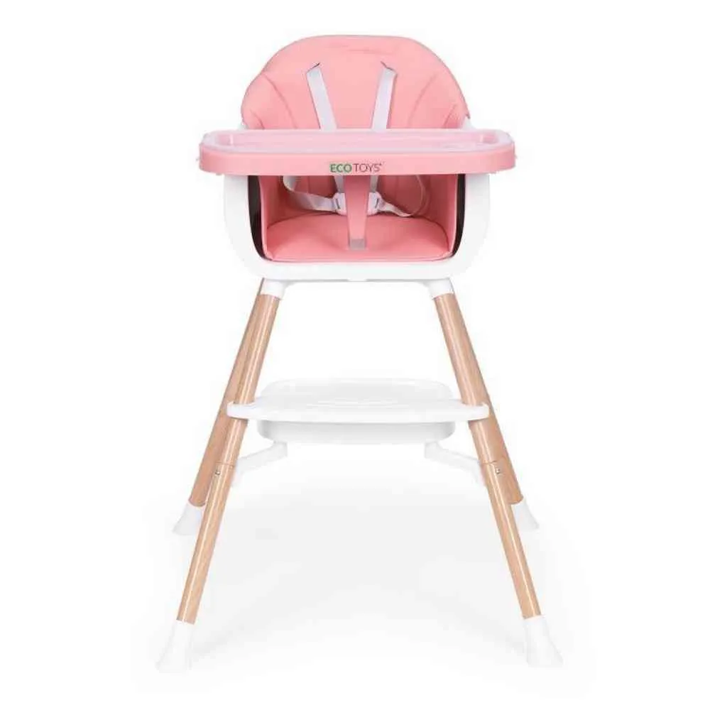HRANILICA ZA BEBE 2U1 PINK ECOTOYS 