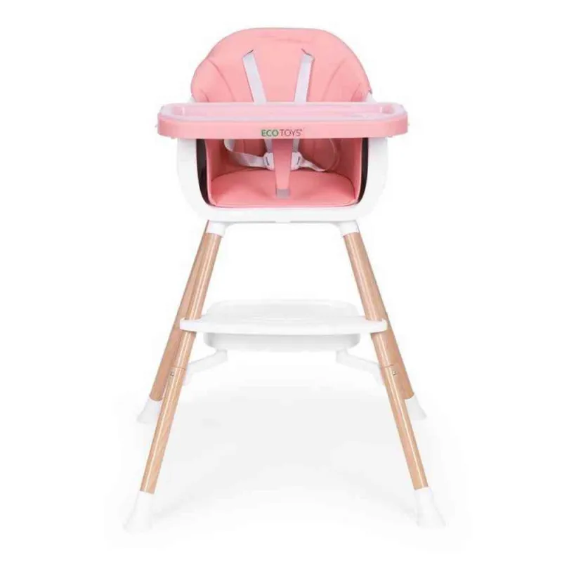 HRANILICA ZA BEBE 2U1 PINK ECOTOYS 