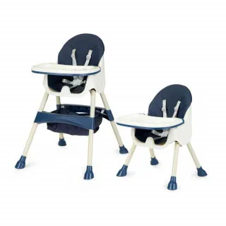 STOLICA ZA HRANJENJE 2U1 ECOTOYS BLUE 