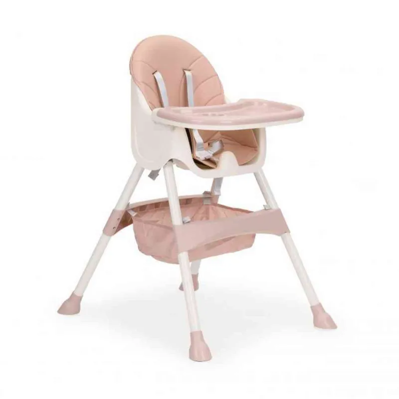 STOLICA ZA HRANJENJE 2U1 ECOTOYS PINKWHITE 