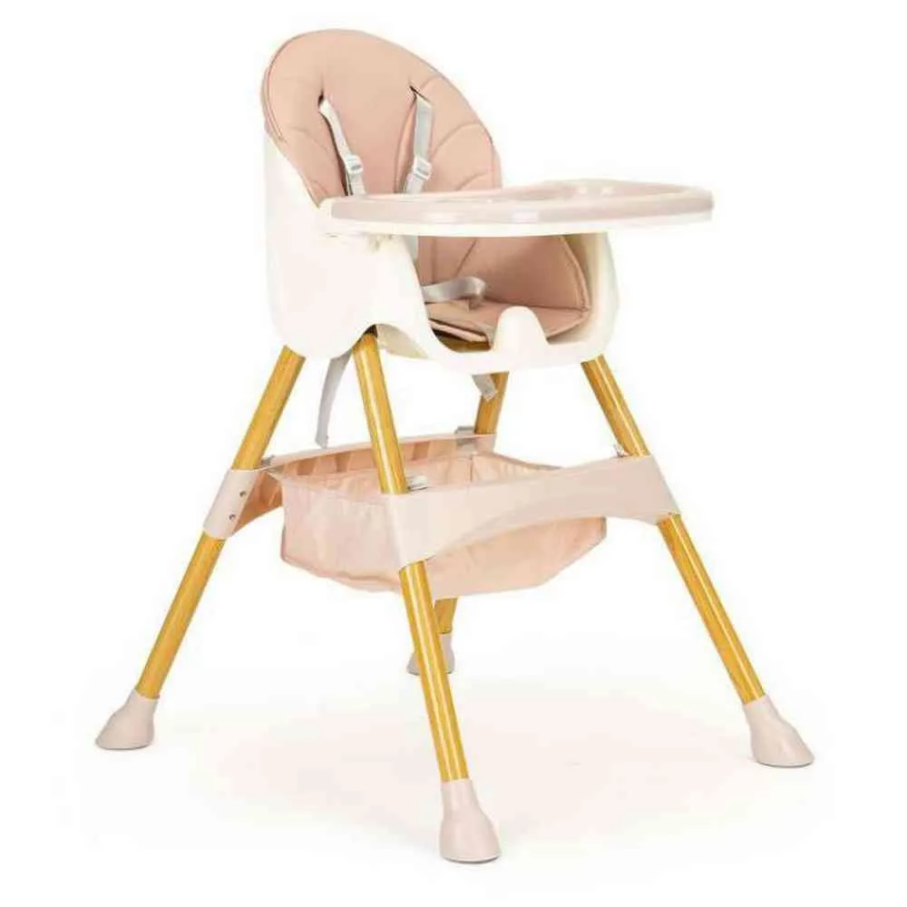 STOLICA ZA HRANJENJE 2U1 ECOTOYS PINK 