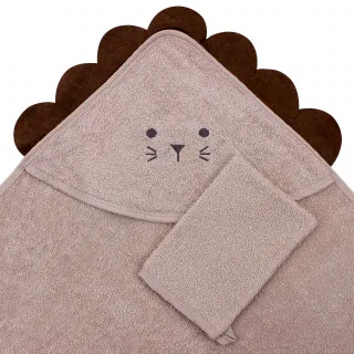 HYGGE PESKIR I RUKAVICA SET COOKIE BEIGE