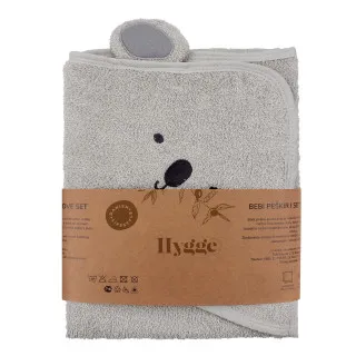 HYGGE PESKIR I RUKAVICA PASTEL GREEN 