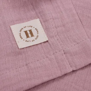 HYGGE BADEMANTIL OD MUSLINA DUSTY ROSE