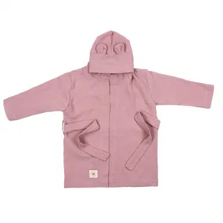 HYGGE BADEMANTIL OD MUSLINA DUSTY ROSE