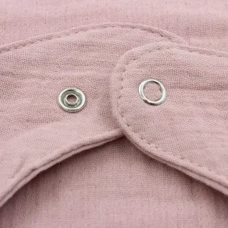 HYGGE PORTIKLA OD MUSLINA DUSTY ROSE