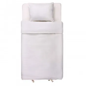 HYGGE POSTELJINA OD MUSLINA 3 DELA LIGHT ECROU 