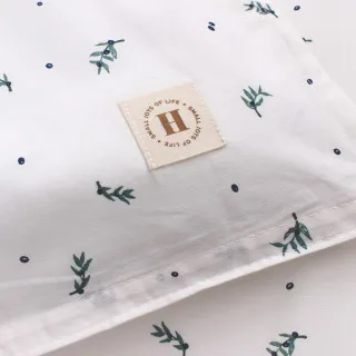 HYGGE POSTELJINA 3 DELA GREEN OLIVE 