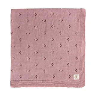 HYGGE KONCANI PREKRIVAC DUSTY ROSE