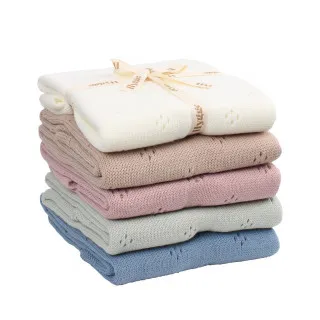 HYGGE KONCANI PREKRIVAC DUSTY ROSE
