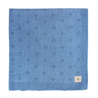 HYGGE KONCANI PREKRIVAC INDIGO BLUE