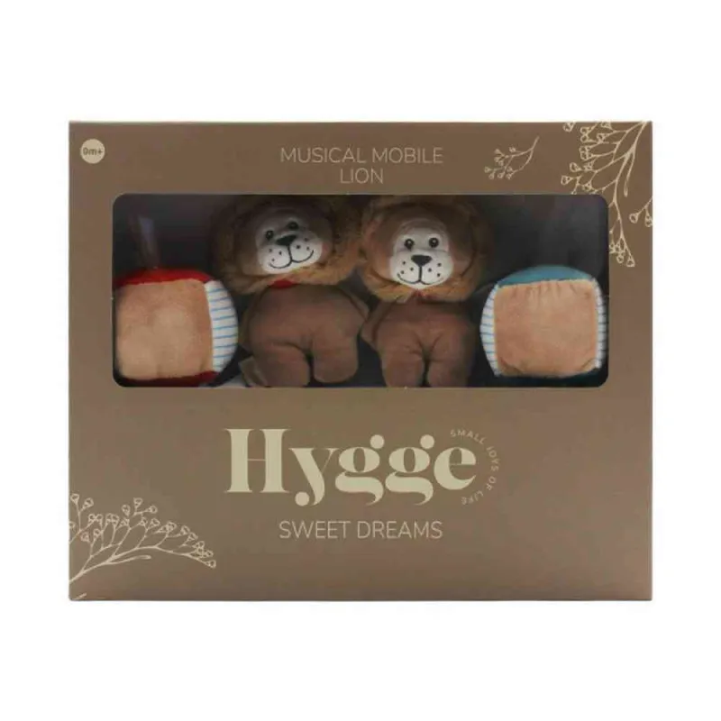 HYGGE SWEET DREAMS SET SA IGRAČKOM LION 