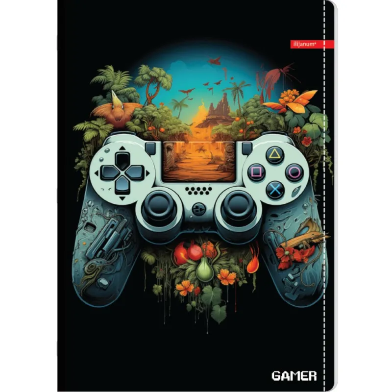 ILIJANUM SVESKA A4 LATAJN 52L GAMER 