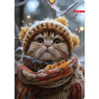 ILIJANUM SVESKA A4 KARO 52L PETS