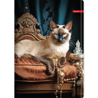 ILIJANUM SVESKA A5 KARO 52L PETS