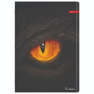 ILIJANUM EXCLUSIVE A4 SVESKA, 52 LISTA, UV LAK, KARO