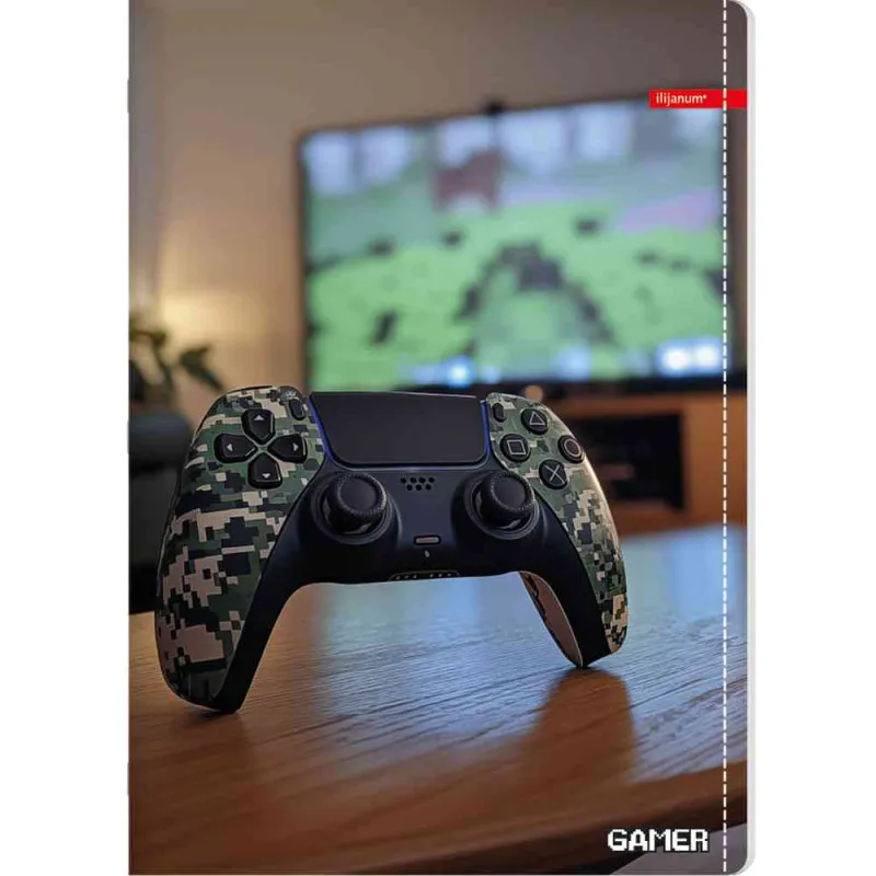ILIJANUM SVESKA A4 KARO 52L GAMER