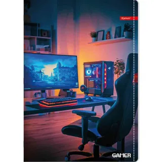 ILIJANUM SVESKA A5 KARO 52L GAMER