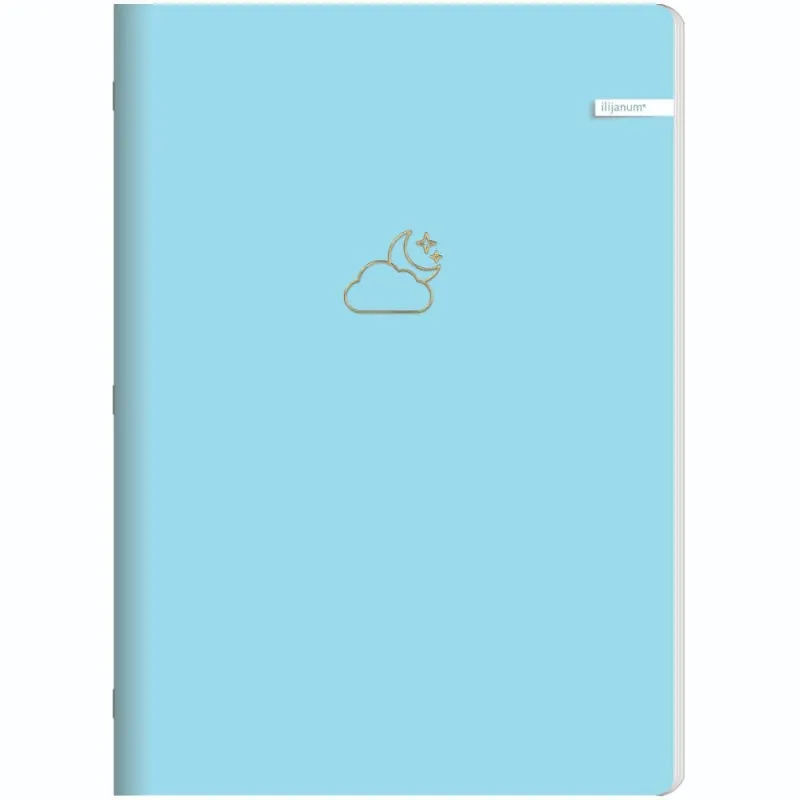 ILIJANUM SVESKA A5 KARO 60L SOFT TOUCH 