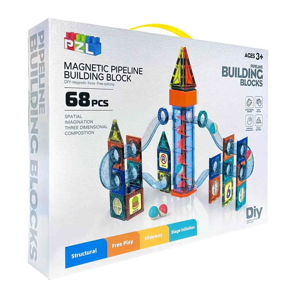 MAGNETNE KOCKE STAZA 68 KOM 