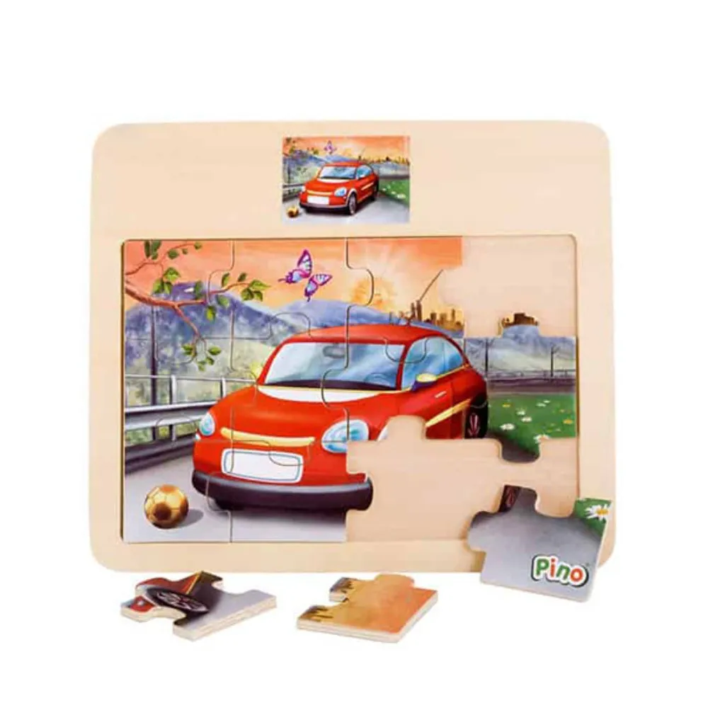 PINO SLAGALICA AUTO (12 ELEMENATA) 