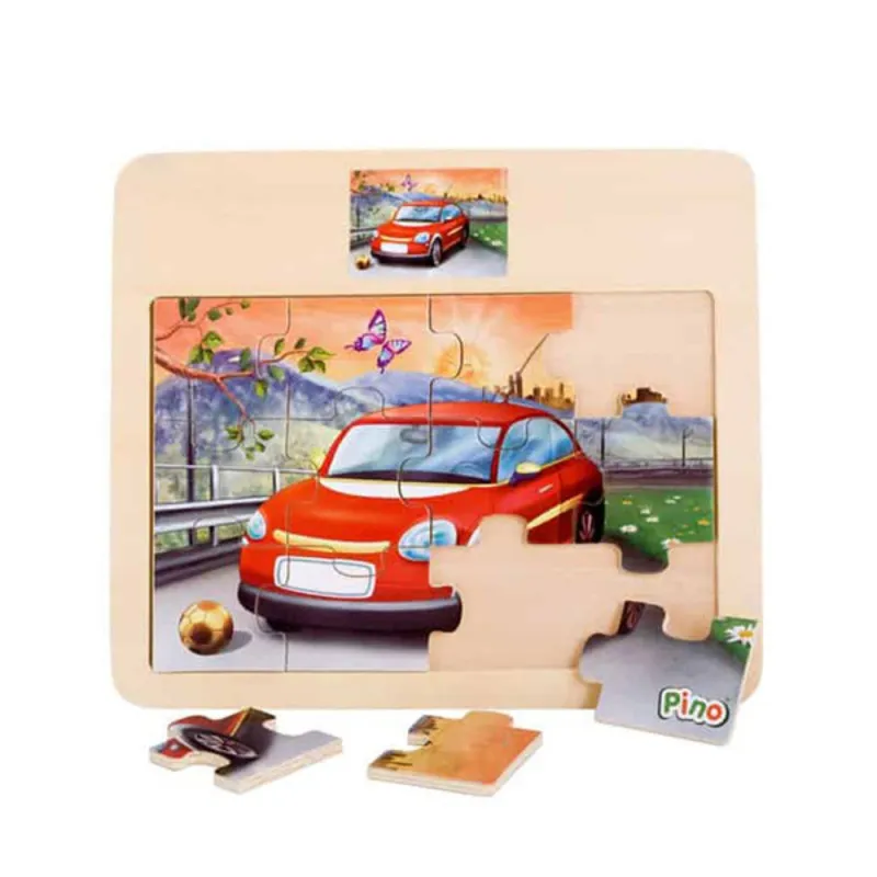 PINO SLAGALICA AUTO (12 ELEMENATA) 