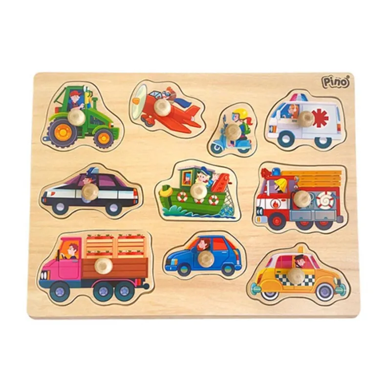 PINO UMETALJKA SAOBRACAJ (10 ELEMENATA) 