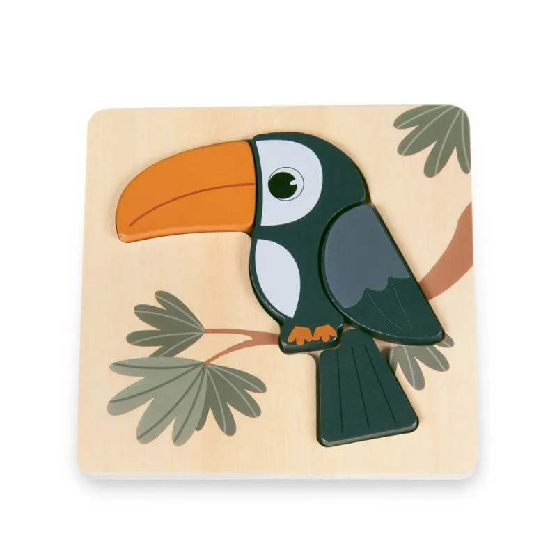 PINO 3D SLAGALICA TUKAN (4 ELEMENTA) 