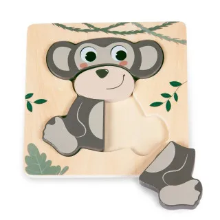 PINO 3D SLAGALICA MAJMUN (4 ELEMENTA) 