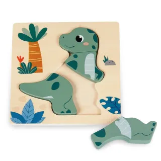 PINO 3D SLAGALICA TIRANOSAURUS REX (4 ELEMENTA) 