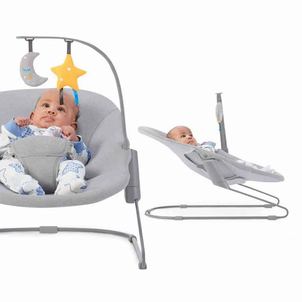 KINDERKRAFT STOLICA ZA LJULJANJE CALMEE GREY 
