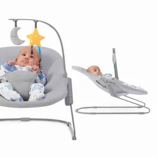 KINDERKRAFT STOLICA ZA LJULJANJE CALMEE GREY 