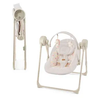 KINDERKRAFT STOLICA ZA LJULJANJE SWINGEE BEIGE 
