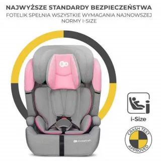 KINDERKRAFT AUTOSEDISTE COMFORT UP I SIZE 76 150CM PINK 