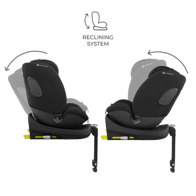 KINDERKRAFT SET AUTO SEDIŠTA I LITE I FIX ENDURA SAFE SA ISOFIX BAZOM BLACK 