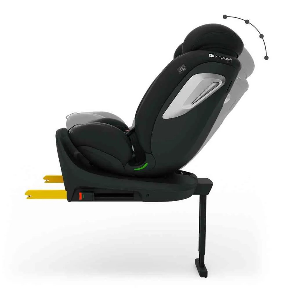 KINDERKRAFT AUTO SEDISTE I 360 2 PLUS I SIZE 40 150CM BLACK 