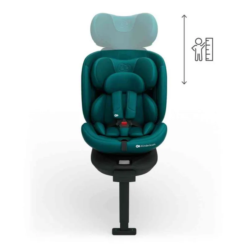 KINDERKRAFT AUTO SEDISTE I 360 2 PLUS I SIZE 40 150CM GREEN 