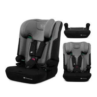 KINDERKRAFT AUTOSEDISTE I COMFY I SIZE 76 150CM DARK GREY 