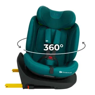 KINDERKRAFT AUTOSEDISTE I GROW 2 PLUS I SIZE 40 150 CM GREEN 
